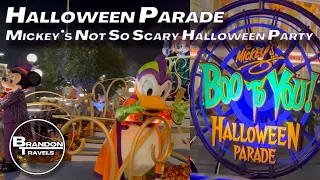 2023 Mickey's Boo To You Halloween Parade | Full Parade Video 4K