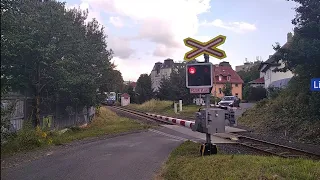 Železniční přejezd Liberec-Rochlice #3 18.8.2023 / Czech railroad crossing