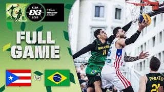 Puerto Rico v Brazil | Men | Full Game | Crelan FIBA 3x3 World Cup 2022