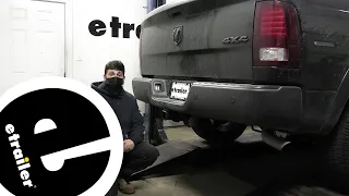 etrailer Trailer Hitch Installation - 2021 Ram 1500 Classic