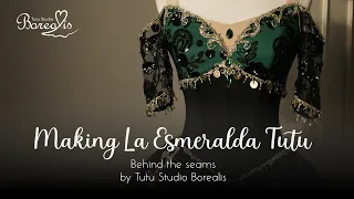 Making of La Esmeralda tutu from start to finish | Tutu Studio Borealis