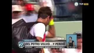 Visión 7 - Miami Open: Del Potro volvió y perdió