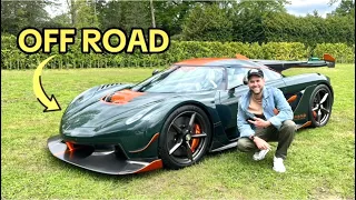 OFF-ROAD DOUGHNUTS IN A $5 MILLION KOENIGSEGG JESKO