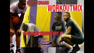 THESE 6TH GRADERS WILL GIVE YOU BUCKETS !!JOSH LEONARD and RASHAWN WOODBERRY JR. WORKOUTMIX !!