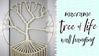 Macrame Tree Of Life Pattern | DIY Wall Hanging Tutorial