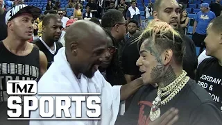 Floyd Mayweather Bros Down with Tekashi69, I'm a Big Fan!! | TMZ Sports