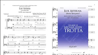 Trotta: Lux Aeterna - Tenebrae, Nigel Short Conductor  - Michael John Trotta