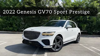 2022 Genesis GV70 2.5T -  Is The Base Engine Worth Getting Over The V6?