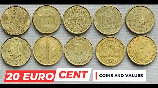 Showcasing Our Unique 20 Euro Cent Coin Collection – Rare Finds and Fascinating Stories!