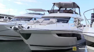 2019 Prestige 520 Luxury Yacht - Interior Deck Bridge Walkthrough - 2019 Miami Yacht Show
