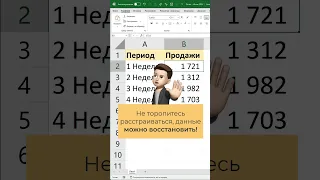 Как восстановить несохраненный файл Excel