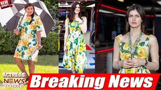 Floral Fashion Face Off : Who Wore It Better, Alexandra Daddario or Mindy Kaling?