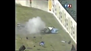 Formula 1 Japan 1996 start big crash Alesi (TF1) Watch the Post Race interview with Max Ve