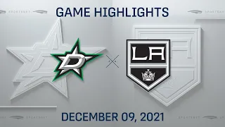 NHL Highlights | Stars vs. Kings - Dec. 9, 2021