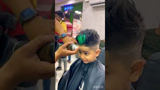 New Desing❤️ tattoo haircut !! Child Letest hairstyle teen boys #mrshowmensalon #vairalshort