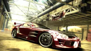 NFS Most Wanted 2005, тюнинг Mercedes-Bens SLR McLaren