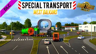 Driving Special Transport in West Balkans DLC | Zenica to Karakaj