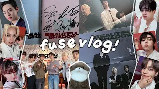 fuse vlog! 💡 bye my monster era!! unboxing & storing photocards