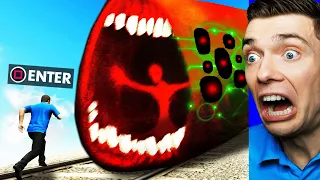Entering TRAIN EATER.EXE In GTA 5 (Scary)