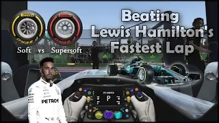 FORUMLA 1 - BEATING LEWIS HAMILTON'S FASTEST LAP// AUSTRALIAN GRAND PRIX 2018