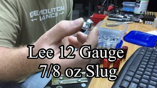 Lee 12 Gauge 7/8 Oz Slug