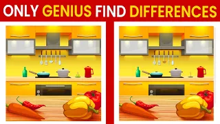 Spot The Difference hard level  ll Only Genius Find Differences by smarty brain