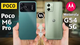 Poco M6 Pro 5G vs Motorola G54 5G