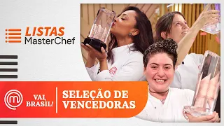 TODAS as vencedoras do Masterchef l LISTAS MASTERCHEF