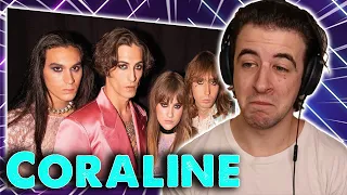 Maneskin Reaction - Coraline (Live at San Remo Music Festival)