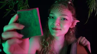 ASMR 🧜‍♀️ Curious Mermaid goes through your bag 🌊 (echoed humming, no talking, cave ambience)