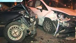 Авто ЧП. Киевские полицейские снова попали в ДТП