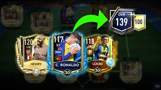 ROAD TO 140 OVR CONTINUES... 139 RATING REACHED - FIFA MOBILE SQUAD UPGRADE