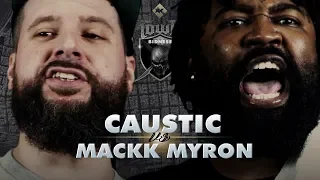 KOTD - Rap Battle - Caustic vs Mackk Myron | #TB2