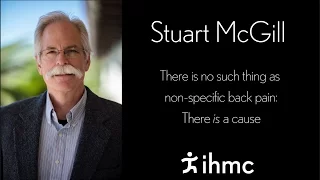 Stuart McGill - No such thing as non-specific back pain