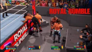 WWE 2K23 ROYAL RUMBLE REIGNS VS KNIGHT VS STYLES VS ORTON UNDISPUTED UNIVERSAL CHAMP!!!!!!!!!!!!!