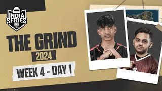 [EN] BGIS 2024 | THE GRIND | Week 4 Day 1 | BGMI