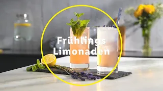 2 erfrischende Frühlings-Limonaden Rezepte zum selber machen