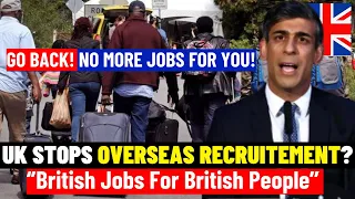 Finally, No More Jobs For Foreign Citizens In The UK: British Jobs for British People Only: No Visas