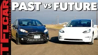 Gameshow: Is a Tesla Model 3 Faster Than a Ford Fiesta ST? Ep.13