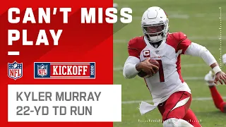 Kyler Murray Makes Moves on Long TD Run!