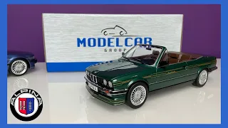 1:18 Alpina C2 2.7 (BMW E30 Cabriolet), Dark Green | Limited Edition - Modelcar Group [Unboxing]