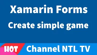 Xamarin Forms Create simple game