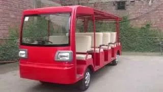 Battery Operated Minibus for 14 passengers. Beautiful New Sightseeing Bus!