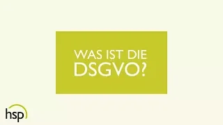 Was ist die DSGVO? Erklärt in (fast) einer Minute