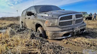 DODGE RAM 5.7 HEMI vs MITSUBISHI Pajero vs MERCEDES G-Class [MUD OFF Road]