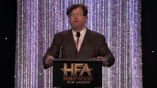 Kenneth Lonergan Accepts the Screenwriter Award for "Manchester by the Sea" - HFA 2016