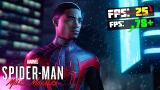 🎮Marvel's Spider-Man: Miles Morales! FPS and Performance! BEST SETTINGS [2022]