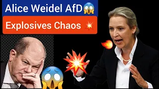 😱„Explosives Chaos: Weidel Demontage entfesselt feuriges Chaos!" 💥 AfD Alice Weidel 😱