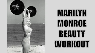 MARILYN MONROE'S WORKOUT! "BAR-BELLES" AND DUMB-BELLS!