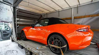 Mazda MX-5 30th anniversary - installing paint protection film